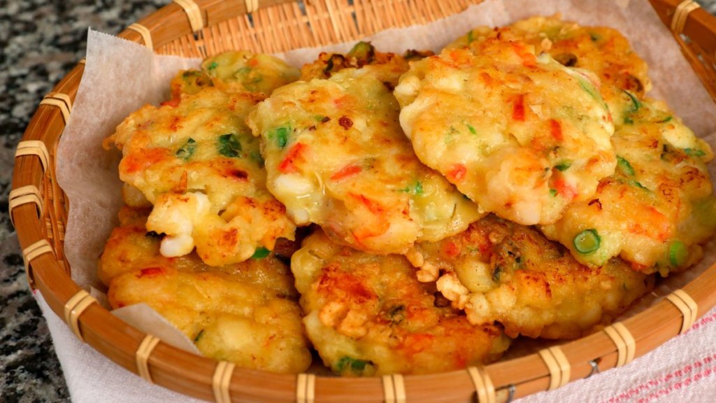 Seafood jeon maangchi